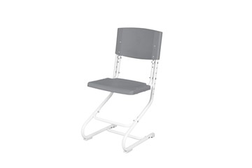 Детский стул СУТ.02 Пластик (рост от 115 см), Серый в Рязани