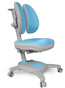 Кресло Mealux Onyx Duo (Y-115) BLG, голубой + серый в Рязани