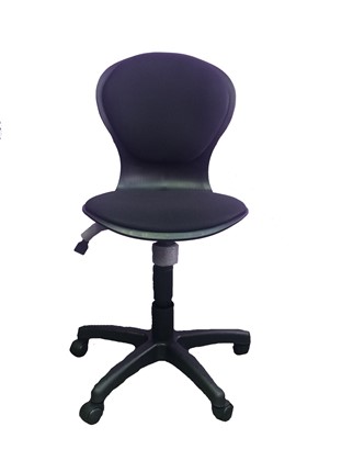 Детское крутящееся кресло LB-C 03, цвет черный в Рязани - изображение