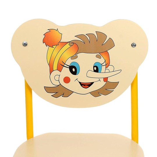 Детский стул Буратино (Кузя-БР(1-3)БЖ) в Рязани - изображение 1