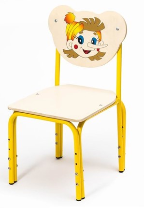 Детский стул Буратино (Кузя-БР(1-3)БЖ) в Рязани - изображение