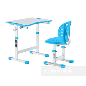 Растущий стол и стул Omino blue в Рязани