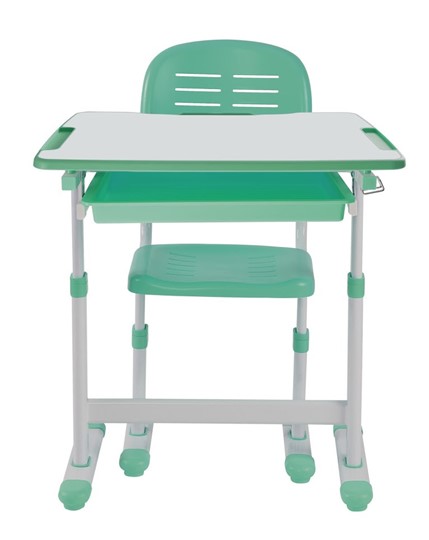 Парта растущая + стул Piccolino Green в Рязани - изображение 1