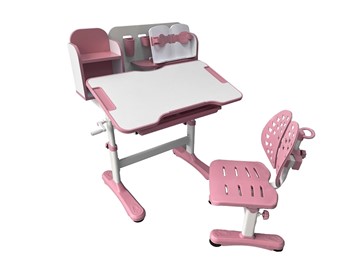 Растущая парта + стул Vivo Pink FUNDESK в Рязани - предосмотр 1