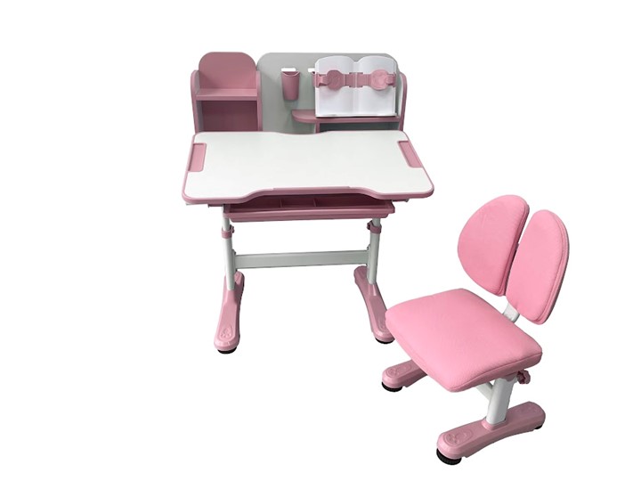 Растущая парта + стул Vivo Pink FUNDESK в Рязани - изображение 3