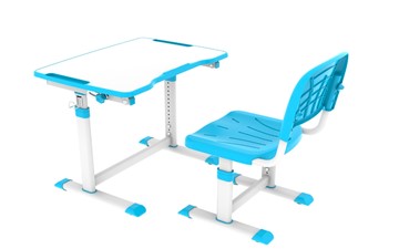 Растущая парта + стул Olea blue в Рязани - предосмотр