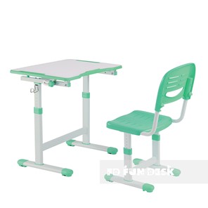 Растущий стол и стул Piccolino II Green в Рязани - предосмотр
