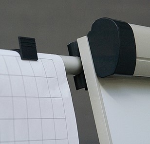 Магнитно-маркерная доска-флипчарт 2х3, TF02/2011, 70x100 см, передвижная, держатели для бумаги в Рязани - предосмотр 4