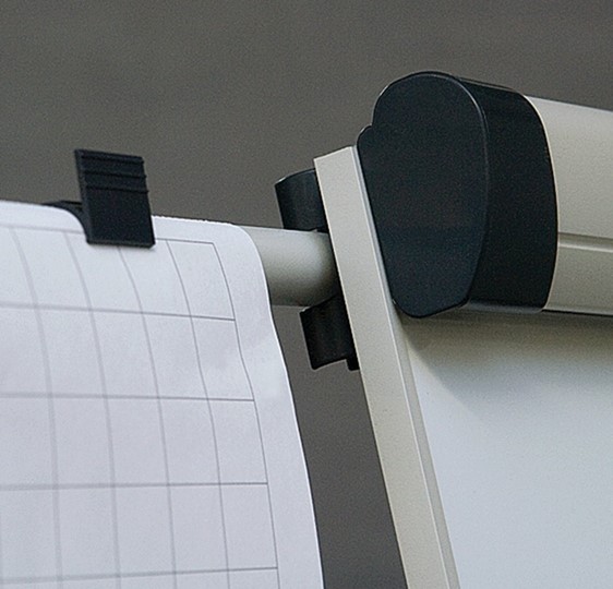 Магнитно-маркерная доска-флипчарт 2х3, TF02/2011, 70x100 см, передвижная, держатели для бумаги в Рязани - изображение 4