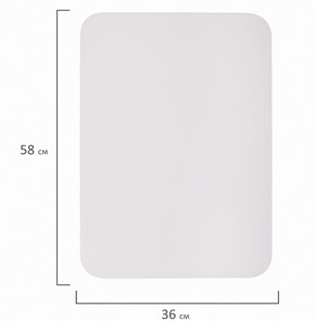 Доска магнитно-маркерная на холодильник BRAUBERG, 58х36 см с маркером, магнитом и салфеткой в Рязани - предосмотр 8