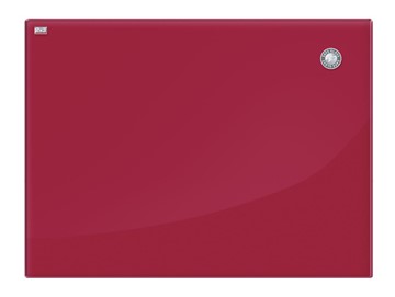 Магнитная стеклянная доска на стену 2х3 OFFICE TSZ86 R, 60x80 см, красная в Рязани - предосмотр