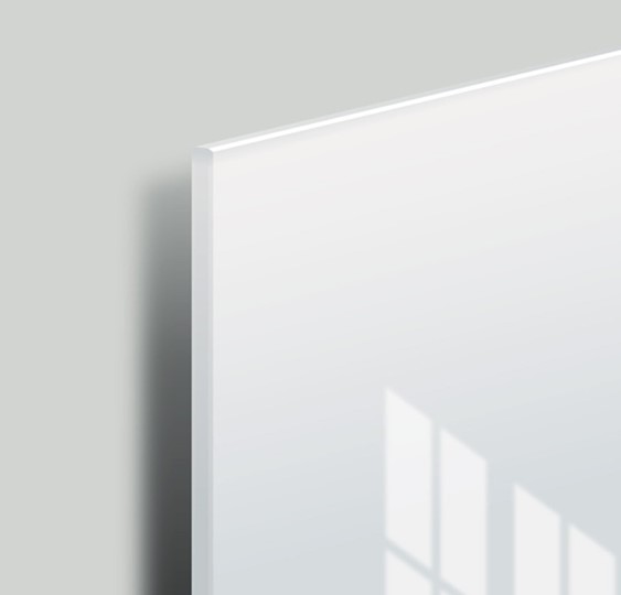 Магнитно-маркерная стеклянная доска BRAUBERG 40х60 см, белая в Рязани - изображение 4