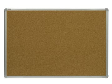 Пробковая доска для объявлений 2х3 OFFICE, TСA129, 90х120 см, алюминиевая рамка в Рязани - предосмотр