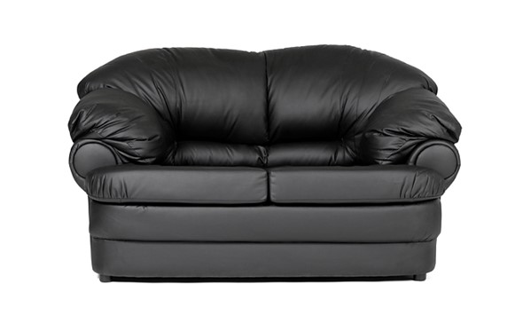 Прямой диван Релакс двухместный, экокожа в Рязани - изображение